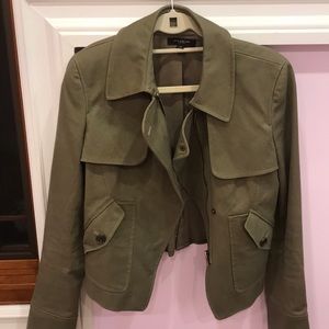 Army green jacket